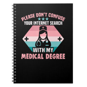 Nurse Please Don't Confuse Your Internet Search Rn Notebook