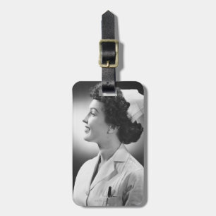 Nurse Posing Luggage Tag