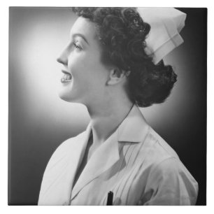 Nurse Posing Tile