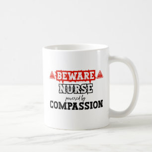 Nurse Powered By Compassion   Nurse & Healthcare Coffee Mug
