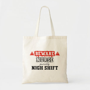 Nurse Powered By Night Shift   Nurse & Healthcare Tote Bag