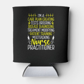 Nurse Practitioner Badge Reel Nurse Practitioner E Can Cooler