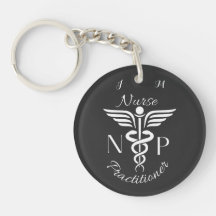Nurse Practitioner Caduceus Symbol Personalized