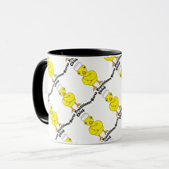 Nurse Practitioner Chick Mug (Front Left)