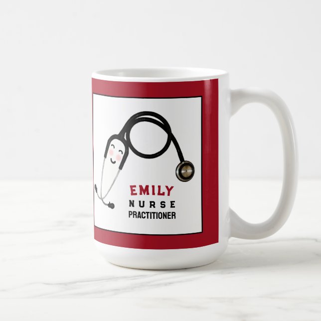 Nurse Practitioner Coffee Mug (Right)
