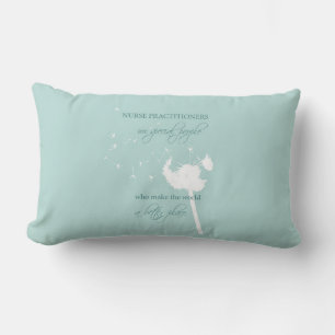 Nurse Practitioner Dandelion Lumbar Pillow