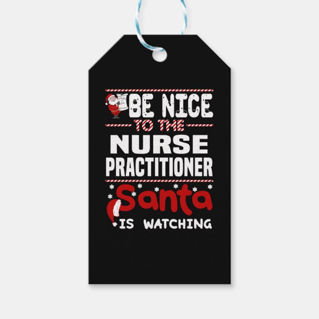 Nurse Practitioner Gift Tags (Front)