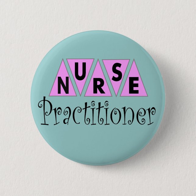 Nurse Practitioner Gifts 2 Inch Round Button (Front)