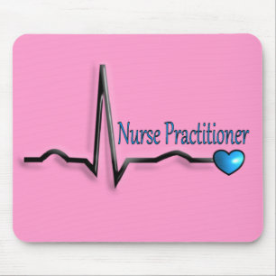 Nurse Practitioner Gifts QRS Design Mouse Pad