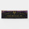 Nurse Practitioner Graduation Banner Purple & Gold