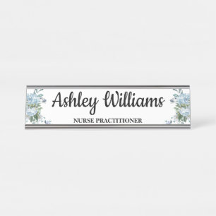 Nurse Practitioner Graduation Gift for NP Grad Desk Name Plate