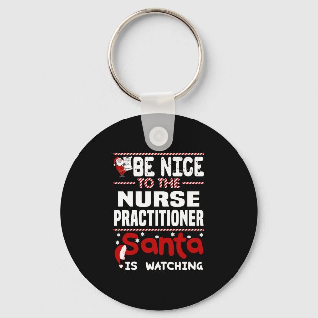 Nurse Practitioner Keychain (Front)