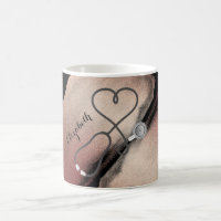 Nurse Practitioner Medical Rose Gold Elegant