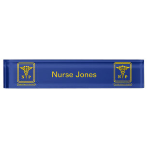 Nurse Practitioner Nameplate