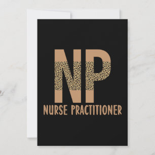 Nurse Practitioner NP nurse appreciation cheetah