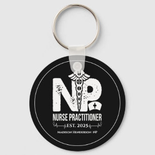  Nurse Practitioner Personalized Keychain