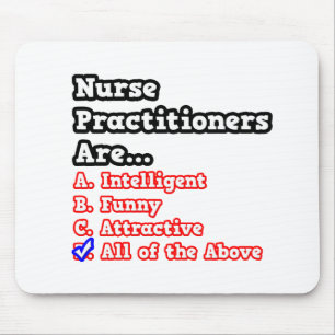 Nurse Practitioner Quiz...Joke Mouse Pad