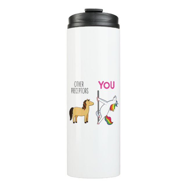Nurse Preceptor Funny Unicorn Thermal Tumbler (Front)