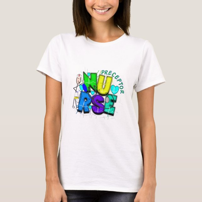 Nurse Preceptor "Thank  You" Gifts T-Shirt (Front)