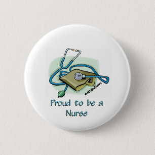Nurse Pride1 2 Inch Round Button