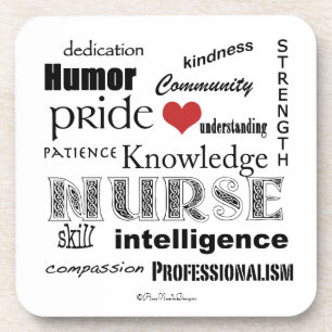 Nurse Pride-Attributes Coaster