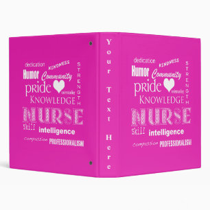 Nurse Pride-Attributes/Pink Binder