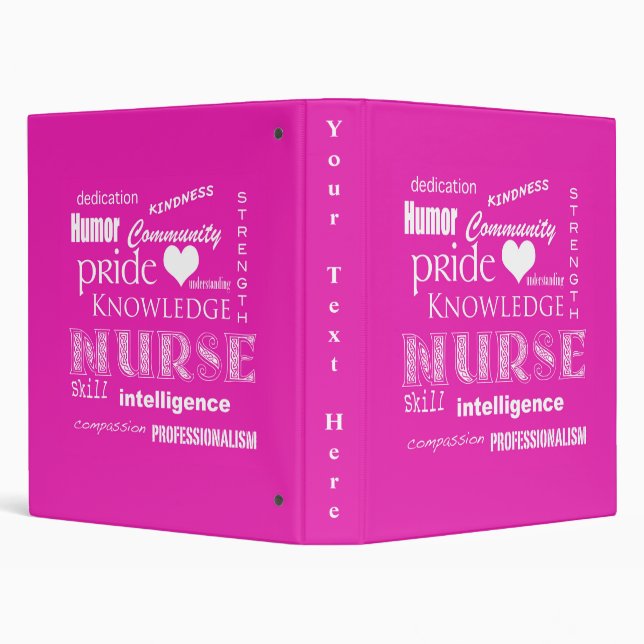 Nurse Pride-Attributes/Pink Binder (Background)