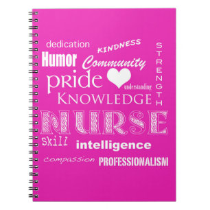 Nurse Pride-Attributes/Pink Notebook