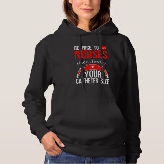 Nurse Pride Snarky Nurse Merchandise Nursing Cathe Hoodie