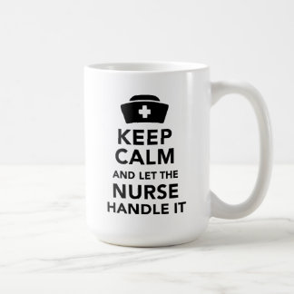 Nurse Quotes Funny Keep Calm Mug Nursing Gift 