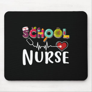 Nurse Registered Nurse Nursing Back To School Mouse Pad