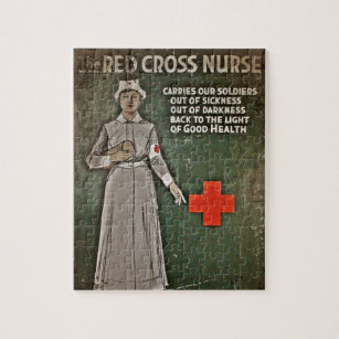 The Red Cross Nurse Carries Our Soldiers Out of Sickness Out of