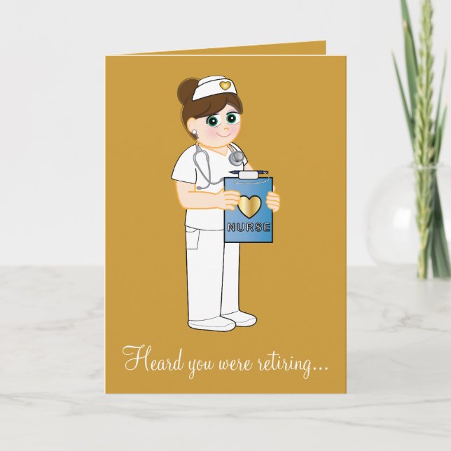 Nurse Retirement Card (Front)