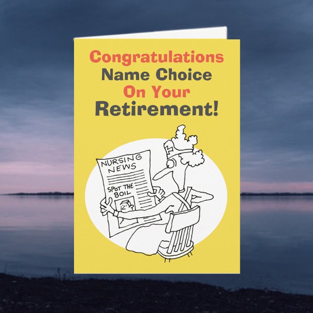 Nurse Retirement Card (Creator Uploaded)