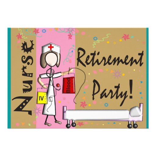 Nurse Retirement Invitations 9