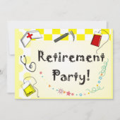 Nurse Retirement Party Invitations | Zazzle