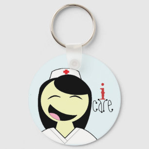 Nurse RN LVN care keychain