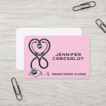 Nurse RN, LVN, LPN, Caretaker Business Card