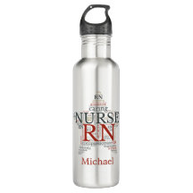 Nurse RN star large personalized 