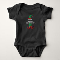 Nurse Santa's Favorite Elf Funny Nurse Christmas