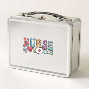 Nurse  - School Nurse Gift - Funny Nurse    Metal Lunch Box