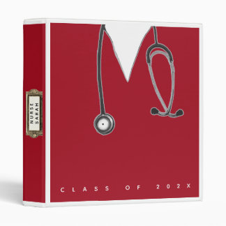 Nurse Scrapbook 3 anneau classeur