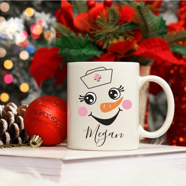 Nurse Snowman Mug (Creator Uploaded)