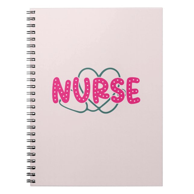 Nurse Spiral Photo Notebook (Front)