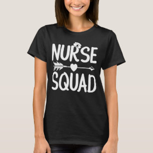 Nurse Squad Nursing Team Healthcare Rn Lpn Cna Nur T-Shirt