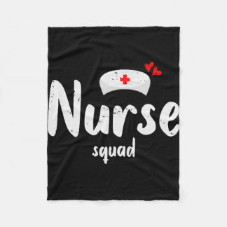 Nurse Squad  Proud to be a Nurse Fleece Blanket