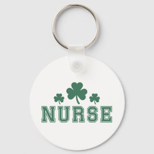 Nurse St. Patrick’s Day  Keychain