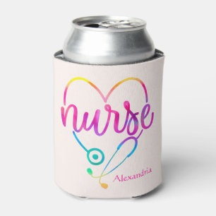 Nurse Stethoscope Can Cooler