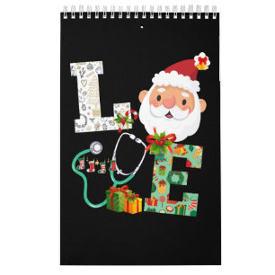 Nurse Stethoscope Christmas Ornaments Decor Gift Calendar