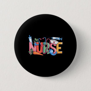 Nurse Stethoscope Cute Coquette Bow Stethoscope Nu 2 Inch Round Button